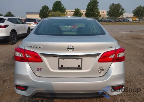 2019 Nissan Sentra Sv из США, поврежденный, VIN 3N1AB7APXKY425868